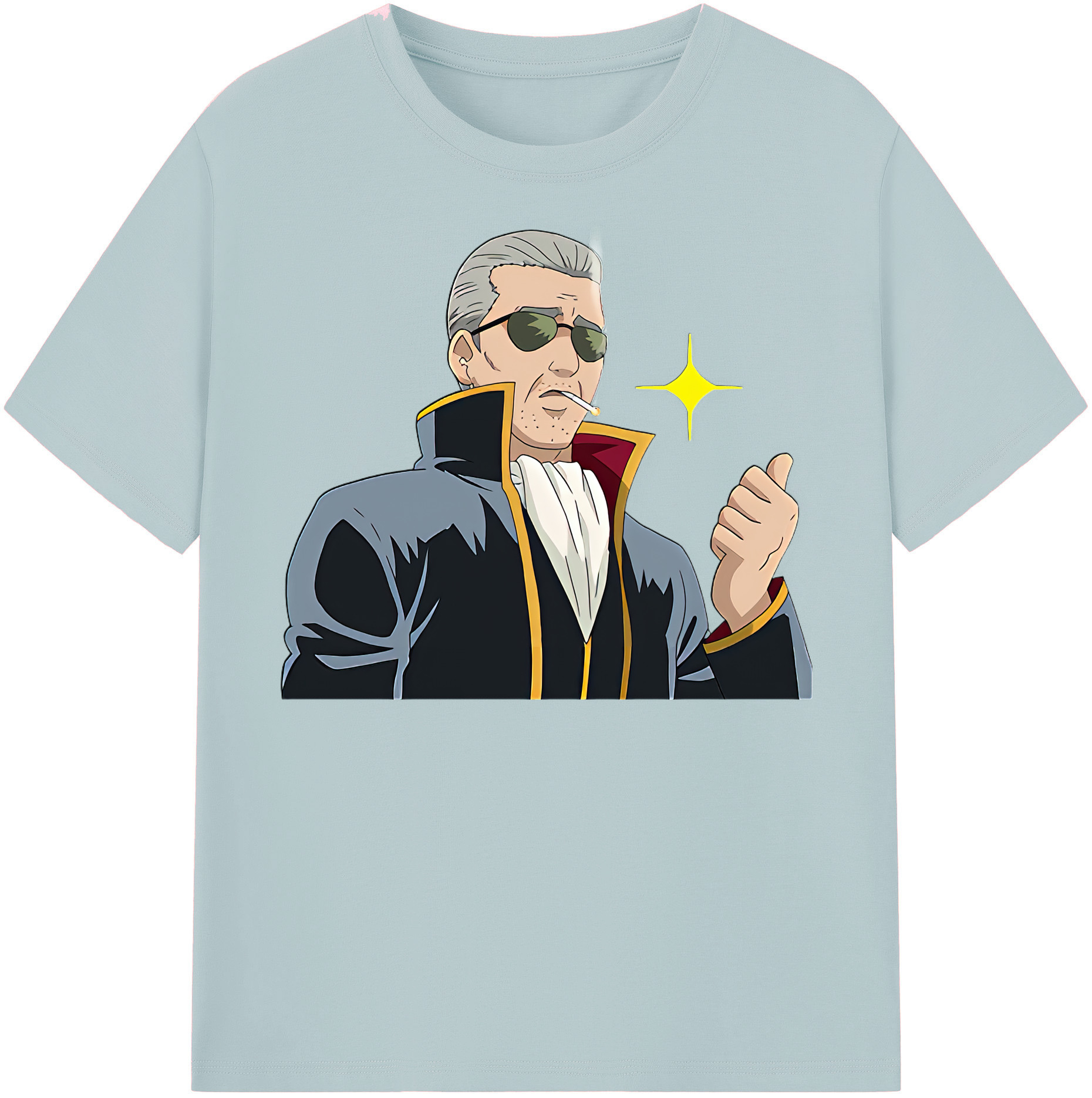 （画像用） ぎんたま 坂田銀時（さかたぎんとき） 神楽 志村新八（しむら しんぱち） GINTAMA Sakata Gintoki Kagura Shimura Shinpachi 綿100％半袖Tシャツ（フロントプリント）